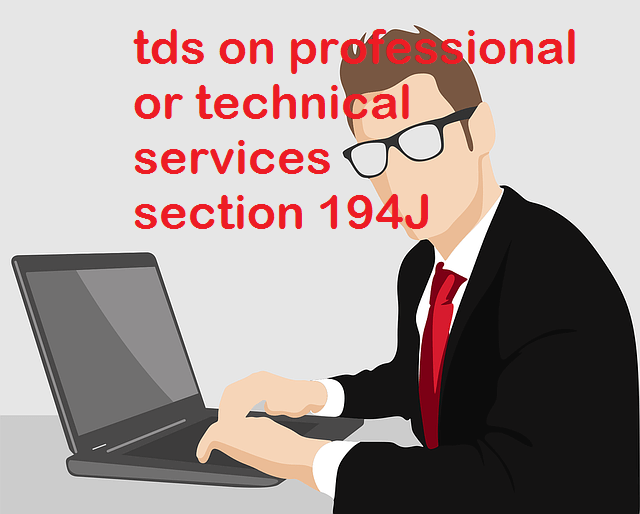 tds on fees for professional or technical services section 194j